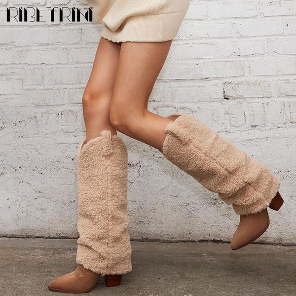 boots fashion women chelsea boots chunky high heel pointed toe with fur warmplush elegant luxury trendy office lady winter shoes 230801, Black
boots fashion women chelsea boots chunky high heel pointed toe with fur warmplush elegant luxury trendy office lady winter shoes 230801, Black