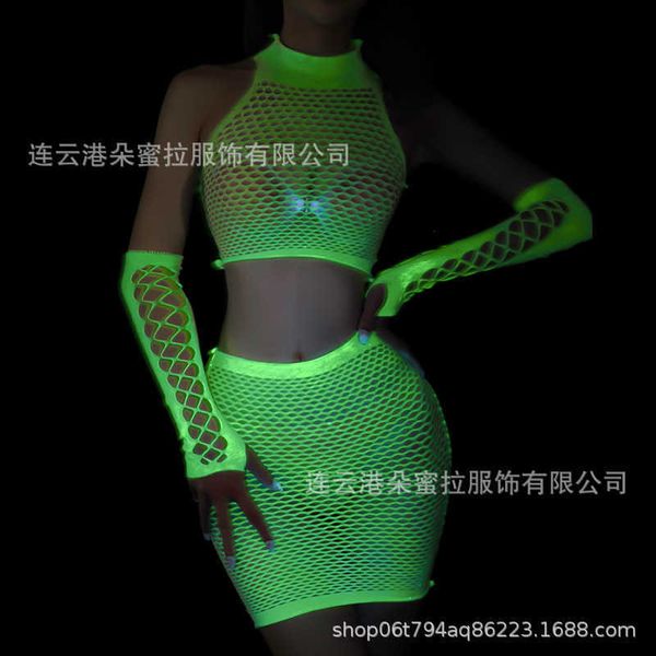 duomira fun lingerie split cut out fluorescent nightlight jumpsuit socks open sno take off mesh y003, Black;white
duomira fun lingerie split cut out fluorescent nightlight jumpsuit socks open sno take off mesh y003, Black;white