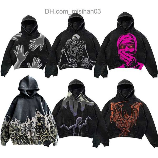 men's hoodies sweatshirts fall winter men 2022 american gothic punk long sleeve hoodie harajuku hip hop street clothing y2k grunge emo, Black
men's hoodies sweatshirts fall winter men 2022 american gothic punk long sleeve hoodie harajuku hip hop street clothing y2k grunge emo, Black