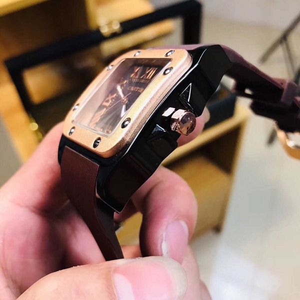 luxury classical santos watch for men movement quartz watches dm0u high qualiy prx montre luxe blue dial date uhr limited sales with box, Slivery;golden
luxury classical santos watch for men movement quartz watches dm0u high qualiy prx montre luxe blue dial date uhr limited sales with box, Slivery;golden