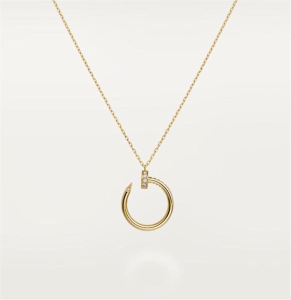designer necklace rose gold woman nail diamond necklace party bar nightclub love gift fadeless285u9988978, Silver
designer necklace rose gold woman nail diamond necklace party bar nightclub love gift fadeless285u9988978, Silver
