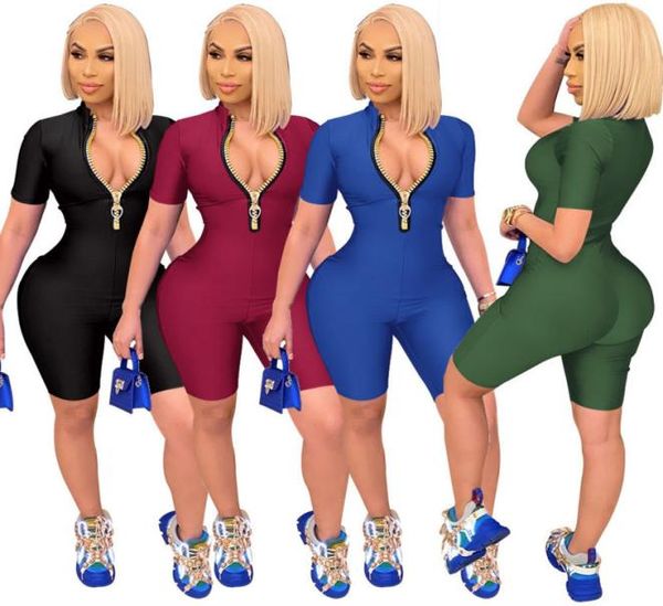 summer jumpsuit women onesies designer slim overalls clothing vneck zipper rompers bodycon shorts sleeveless capris7787748, Black;white
summer jumpsuit women onesies designer slim overalls clothing vneck zipper rompers bodycon shorts sleeveless capris7787748, Black;white