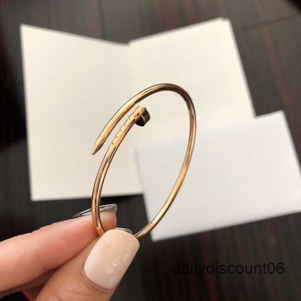 edition love nail bracelets bangles for women men cubic zirconia 316l steel jewelry luxury design clou designer, Black
edition love nail bracelets bangles for women men cubic zirconia 316l steel jewelry luxury design clou designer, Black