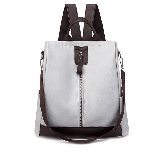 school bags ladies retro backpack antitheft simple travel 3 in 1 women quality pu leather for girls 230801
school bags ladies retro backpack antitheft simple travel 3 in 1 women quality pu leather for girls 230801