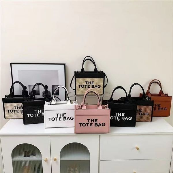 2023 New Fashion Mark Tote Bag Canvas Crossbody Bag Shopping Out Tote Straw Bag Large Capacity, Blue
2023 New Fashion Mark Tote Bag Canvas Crossbody Bag Shopping Out Tote Straw Bag Large Capacity, Blue
