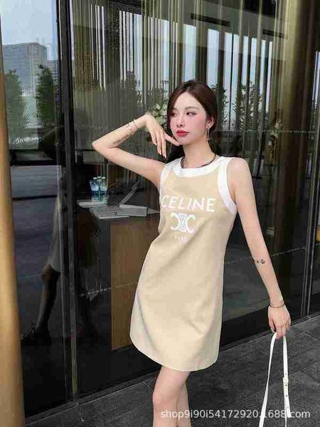 basic & casual dresses designer summer new collar cuff contrast design letter printing decoration slim fit sleeveless dress 5rgu, Black;gray
basic & casual dresses designer summer new collar cuff contrast design letter printing decoration slim fit sleeveless dress 5rgu, Black;gray
