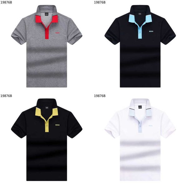 2023 new boss men's business casual polo short sleeve polo shirt summer rib collar versatile tshirt s5mf, White;black
2023 new boss men's business casual polo short sleeve polo shirt summer rib collar versatile tshirt s5mf, White;black