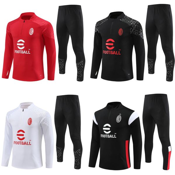 ac milans designer tracksuit retro tuta maglia jersey training survetement camiseta jerseys chandal kit 23 24 football men and kids uomo cal, Black
ac milans designer tracksuit retro tuta maglia jersey training survetement camiseta jerseys chandal kit 23 24 football men and kids uomo cal, Black