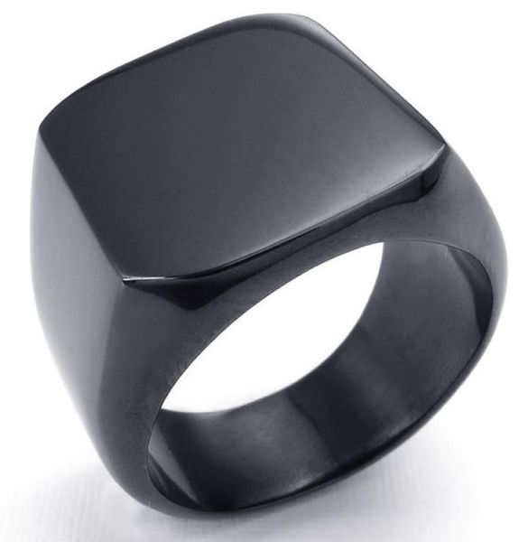 fashion mens stainless steel biker high polished ring signet goldblack two color to choose r341556713, Silver
fashion mens stainless steel biker high polished ring signet goldblack two color to choose r341556713, Silver