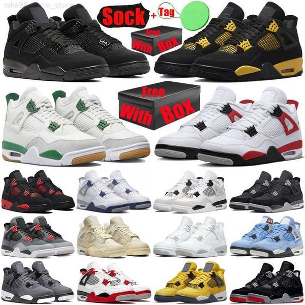 with box 4 4s thunder basketball shoes for men women pine green red seafoam military black cats canvas shoe midnight navy white oreo mens wo
with box 4 4s thunder basketball shoes for men women pine green red seafoam military black cats canvas shoe midnight navy white oreo mens wo