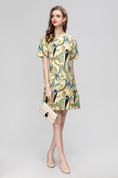 short sleeve beaded dress 2023 spring and autumn new style dress fashion beaded slim fit print dress s-xxl, Black;gray
short sleeve beaded dress 2023 spring and autumn new style dress fashion beaded slim fit print dress s-xxl, Black;gray
