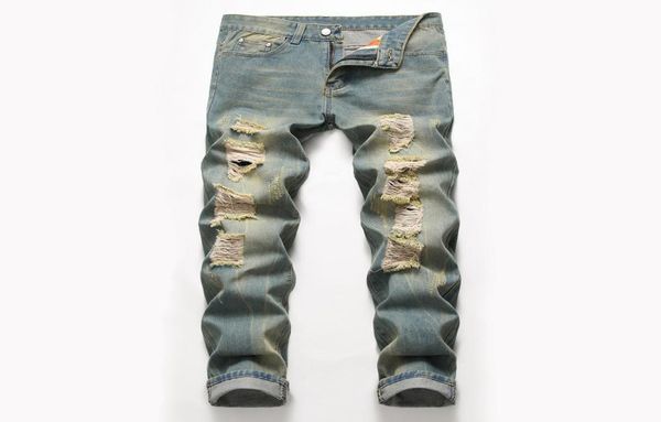 2020 men casual jeans hole slim straight pleated biker jeans pants male denim casual pants mens plus size 429694722, Blue
2020 men casual jeans hole slim straight pleated biker jeans pants male denim casual pants mens plus size 429694722, Blue