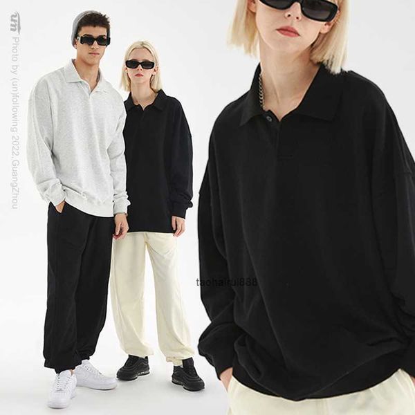 unf autumn/winter new 300g loose long sleeve polo t-shirt solid couple polo fog, White;black
unf autumn/winter new 300g loose long sleeve polo t-shirt solid couple polo fog, White;black