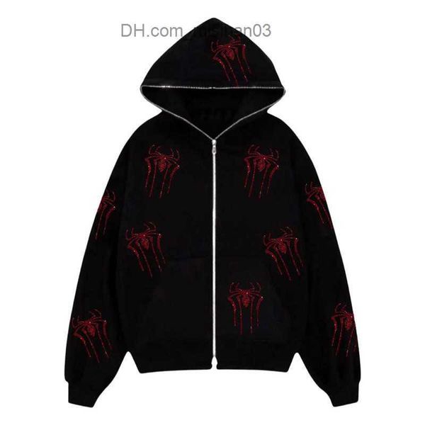 men's hoodies sweatshirts rhinestone spider y2k winter clothing women's zipper long sleeve black hoodie 2023 gothic punk fashion c
men's hoodies sweatshirts rhinestone spider y2k winter clothing women's zipper long sleeve black hoodie 2023 gothic punk fashion c