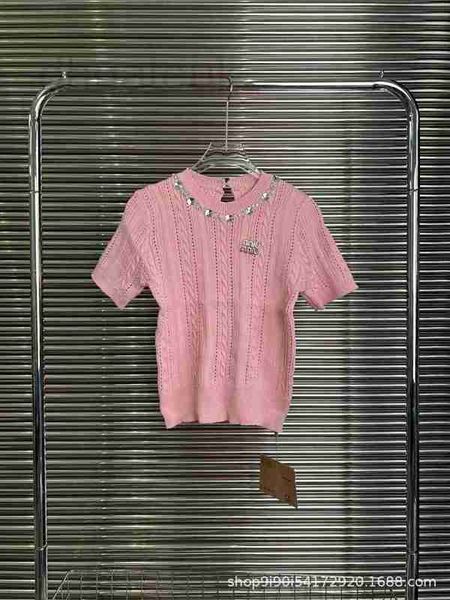 women's knits & tees designer neckline rhinestone hollow short sleeve temperament celebrity style slim fit comfortable breathable knitt, White
women's knits & tees designer neckline rhinestone hollow short sleeve temperament celebrity style slim fit comfortable breathable knitt, White
