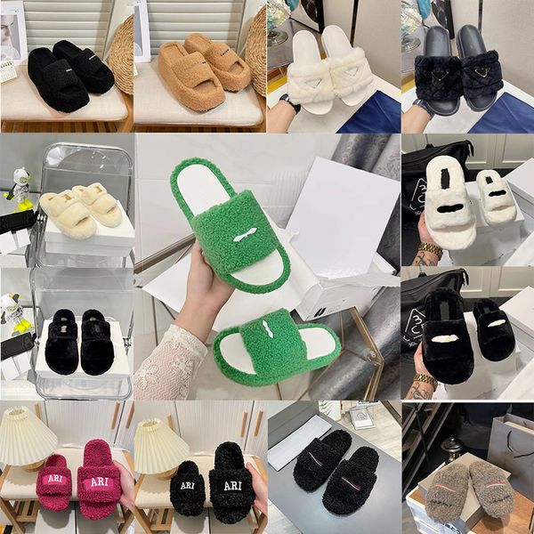 designer women fur slippers luxury fluffy faux fur warm winter slides female dress casual fashion anti-slip flip flops comfortable soft shoe, Black
designer women fur slippers luxury fluffy faux fur warm winter slides female dress casual fashion anti-slip flip flops comfortable soft shoe, Black