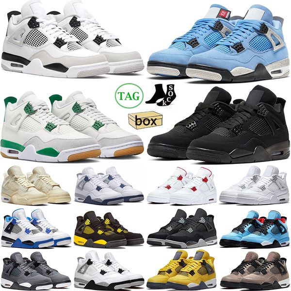 jumpman 4 4s basketball shoes for men women military black cat university blue green yellow fire red sail outdoor sneakers sports trainers
jumpman 4 4s basketball shoes for men women military black cat university blue green yellow fire red sail outdoor sneakers sports trainers