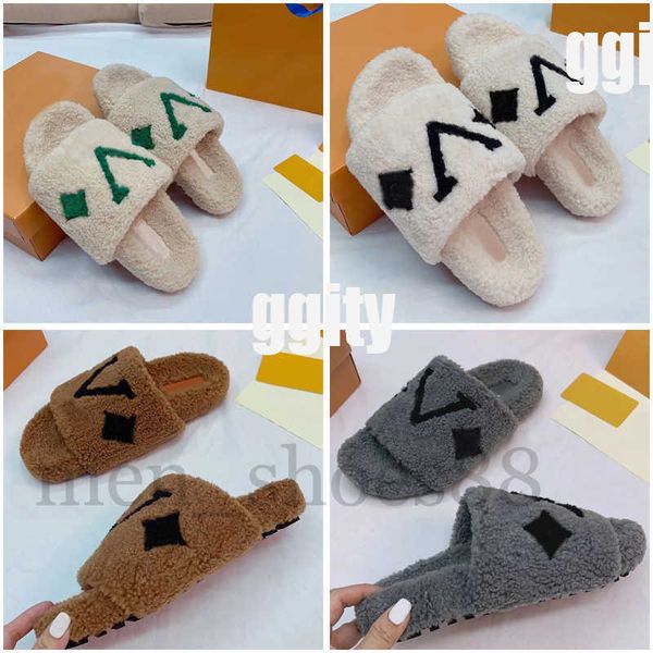 womens slippers ladies designer luxury winter wool slides fur fluffy furry warm letters sandals comfortable fuzzy girl flip flop slipper lei, Black
womens slippers ladies designer luxury winter wool slides fur fluffy furry warm letters sandals comfortable fuzzy girl flip flop slipper lei, Black
