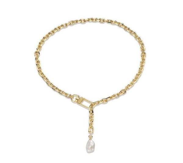 french necklace for women pearl chain luxury jewelry stainless steel temperament simple retro gift whole designer accessorie c5401004, Silver
french necklace for women pearl chain luxury jewelry stainless steel temperament simple retro gift whole designer accessorie c5401004, Silver
