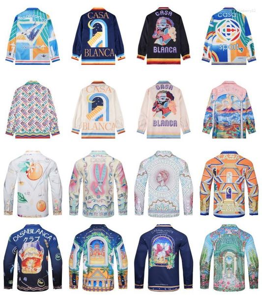 men's casual shirts mens thin silk blue star castle print long sleeve men women tennis club shirt clothes, White;black
men's casual shirts mens thin silk blue star castle print long sleeve men women tennis club shirt clothes, White;black