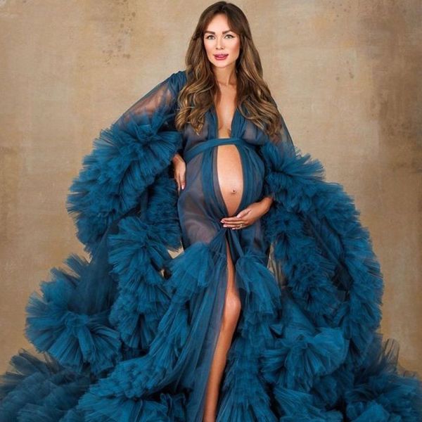 navy blue maternity plus size special occasion dresses for pshoot ruffled tulle party bridal gown for women baby shower pregnancy clothes, Black
navy blue maternity plus size special occasion dresses for pshoot ruffled tulle party bridal gown for women baby shower pregnancy clothes, Black