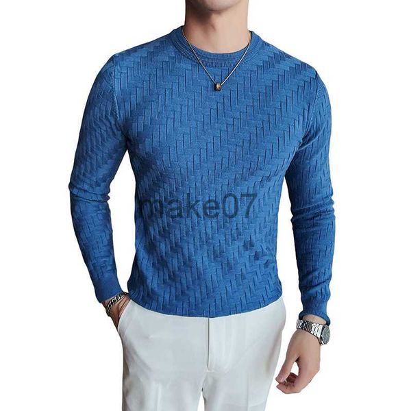 men's sweaters 2023 stretchable jacquard woven winter crew neck sweater men's slim fit pullover knitwear blue fashionable check pa, White;black
men's sweaters 2023 stretchable jacquard woven winter crew neck sweater men's slim fit pullover knitwear blue fashionable check pa, White;black