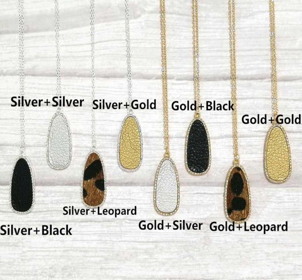 selling bohemian leopard pu leather crystal pave surround teardrop geometric pendant long necklace for women fall jewelry acce5599631, Silver
selling bohemian leopard pu leather crystal pave surround teardrop geometric pendant long necklace for women fall jewelry acce5599631, Silver