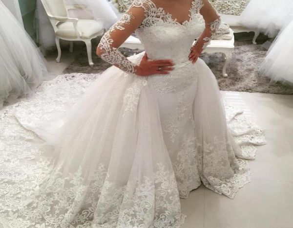 2022 luxury african mermaid wedding dresses v neck long sleeves illusion full lace applique overskirts detachable train button bac3082029, White
2022 luxury african mermaid wedding dresses v neck long sleeves illusion full lace applique overskirts detachable train button bac3082029, White
