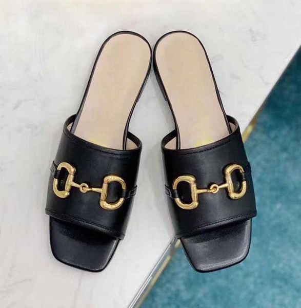 summer flat slippers ladies sandals casual fashion open toe metal buckle designer beach sandals, Black
summer flat slippers ladies sandals casual fashion open toe metal buckle designer beach sandals, Black