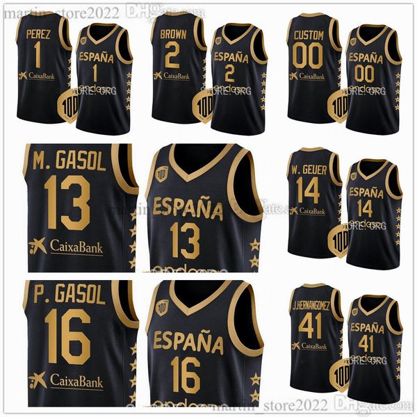 100 centennial spain basketball jerseys 9 ricky rubio 23 sergio llull 4 alberto diaz 13 marc 16 pau gasol 14 willy 41 juancho hernangomez 5, Black;red
100 centennial spain basketball jerseys 9 ricky rubio 23 sergio llull 4 alberto diaz 13 marc 16 pau gasol 14 willy 41 juancho hernangomez 5, Black;red