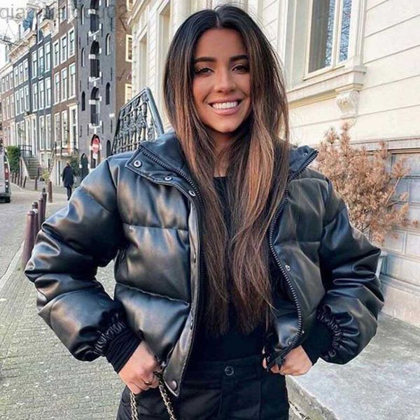 autumn winter jacket women parka pu leather puffer jacket coat women thick warm bubble coats jackets female 2021 l220805, Black
autumn winter jacket women parka pu leather puffer jacket coat women thick warm bubble coats jackets female 2021 l220805, Black