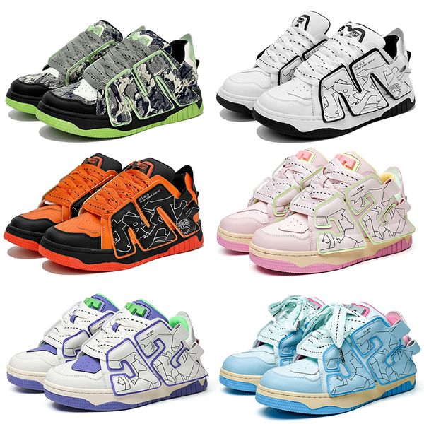 2023 design casual shoes men women black white green pink purple orange blue mens trainers outdoor sports sneakers color8
2023 design casual shoes men women black white green pink purple orange blue mens trainers outdoor sports sneakers color8