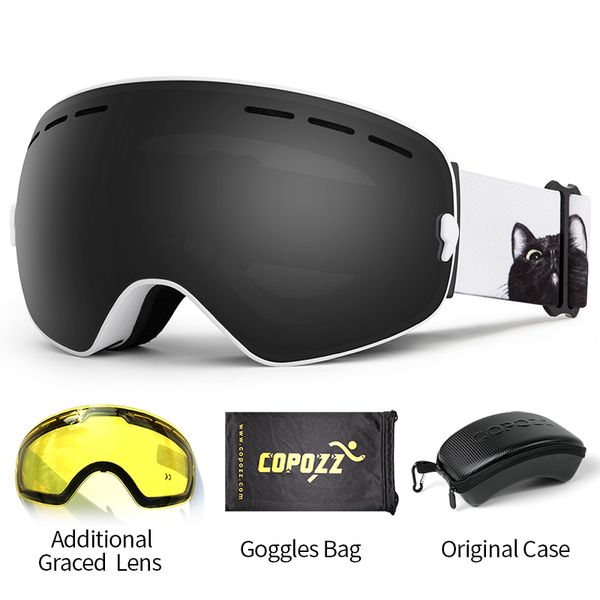 ski goggles copozz with case yellow lens uv400 antifog spherical glasses skiing men women snow box set 230801
ski goggles copozz with case yellow lens uv400 antifog spherical glasses skiing men women snow box set 230801