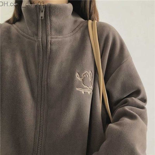 men's hoodies sweatshirts 2022 new thick ollie embroidered turtleneck zipper sweatshirt women's autumn and winter polar wool warm, Black
men's hoodies sweatshirts 2022 new thick ollie embroidered turtleneck zipper sweatshirt women's autumn and winter polar wool warm, Black