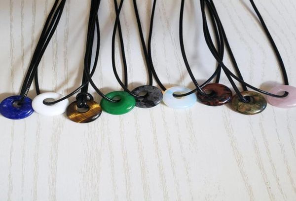 assorted 18mm natural stone gogo donut pendant simple stylish crystal pendant necklace big hole chakra loose beads5912648, Silver
assorted 18mm natural stone gogo donut pendant simple stylish crystal pendant necklace big hole chakra loose beads5912648, Silver