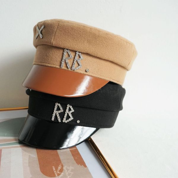berets uspop women hats crystal baker boy hat wool sboy caps female flat militray visor sxl 230801, Blue;gray
berets uspop women hats crystal baker boy hat wool sboy caps female flat militray visor sxl 230801, Blue;gray