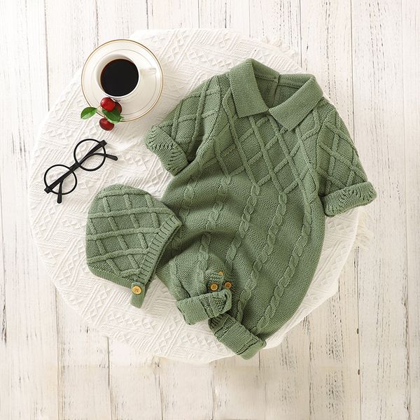 cosplay baby rompers knitted infant girl boy jumpsuit long sleeve fall born kid clothes hat fashion 0 18m solid overalls 2pc playsuit 230802, Blue
cosplay baby rompers knitted infant girl boy jumpsuit long sleeve fall born kid clothes hat fashion 0 18m solid overalls 2pc playsuit 230802, Blue