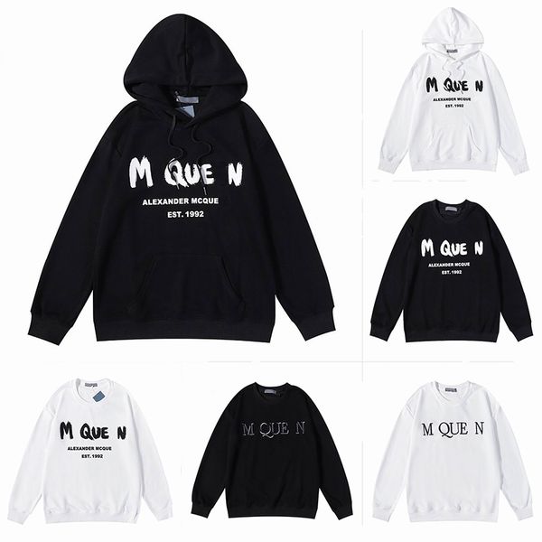 mens hoodies sweatshirts mcqueen hoodie designer women fashion loose graphic streetwear long sleeve clothing lovers street tracksuit, Black
mens hoodies sweatshirts mcqueen hoodie designer women fashion loose graphic streetwear long sleeve clothing lovers street tracksuit, Black