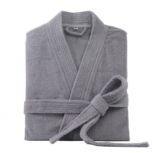 men s robes 100 cotton bathrobe for men long thick absorbent terry bath robe kimono towel solid sleepwear women dressing gown 230802
men s robes 100 cotton bathrobe for men long thick absorbent terry bath robe kimono towel solid sleepwear women dressing gown 230802
