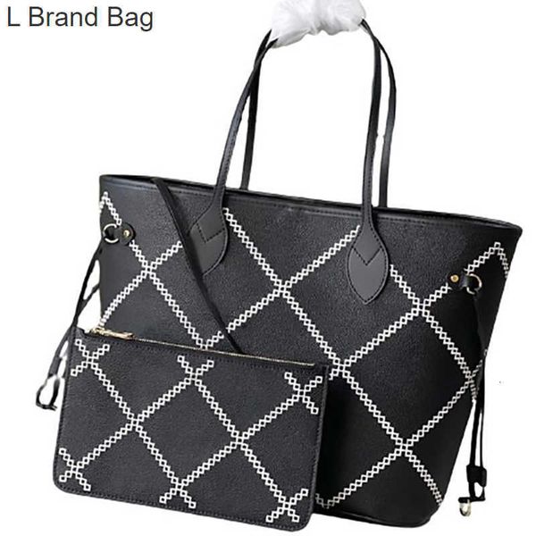 l bag 7a fashion shopping bags tote bag printing embossing embroidery large capacity handbag zipper inner pocket double handle shoulder bag, Black
l bag 7a fashion shopping bags tote bag printing embossing embroidery large capacity handbag zipper inner pocket double handle shoulder bag, Black