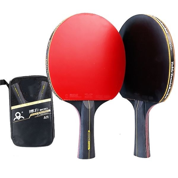 table tennis raquets 2pcs professional 6 star racket ping pong set pimplesin rubber hight quality blade bat paddle with bag 230801
table tennis raquets 2pcs professional 6 star racket ping pong set pimplesin rubber hight quality blade bat paddle with bag 230801