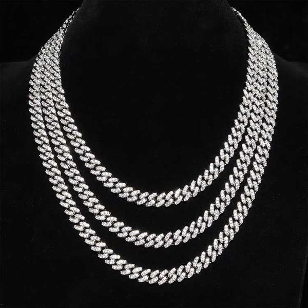 bling hip hop chain 6mm 10mm single row 925 silver necklace pass diamond tester moissanite necklace cuban link chain
bling hip hop chain 6mm 10mm single row 925 silver necklace pass diamond tester moissanite necklace cuban link chain