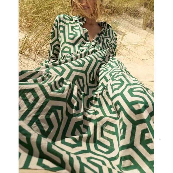 womens long sleeve lapel green geometric pattern shirt style loose dress, Black;gray
womens long sleeve lapel green geometric pattern shirt style loose dress, Black;gray