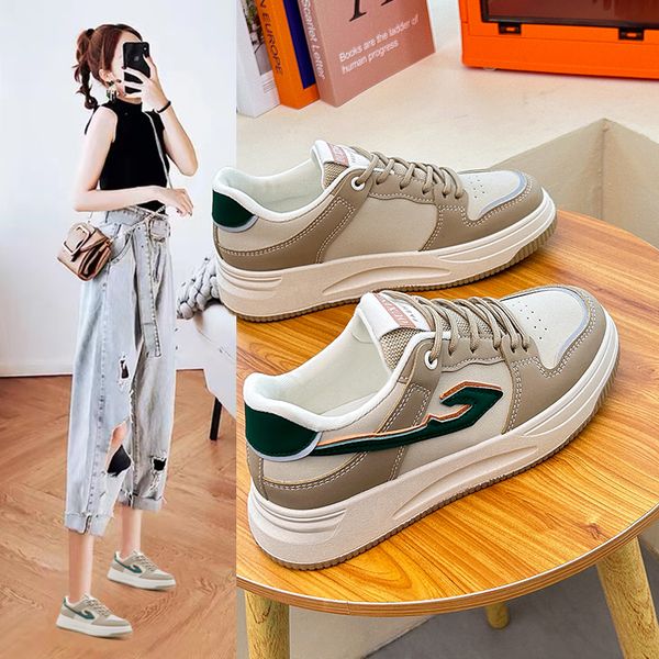 casual fashion women shoes leather platform designer sneakers woman girls beige green white womens lace-up flat sports trainerssize321 s, Black
casual fashion women shoes leather platform designer sneakers woman girls beige green white womens lace-up flat sports trainerssize321 s, Black