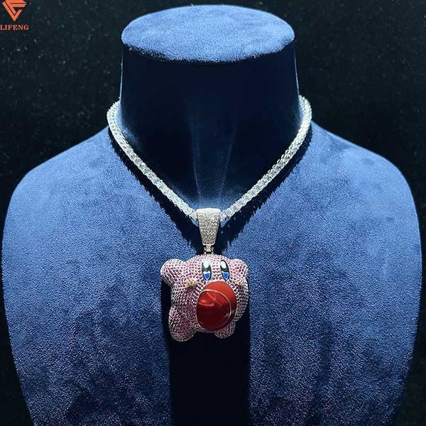 new kabi ice out moissanite diamond pendant cute animal custom necklace tennis chain hip-hop gold and silver plated jewelry
new kabi ice out moissanite diamond pendant cute animal custom necklace tennis chain hip-hop gold and silver plated jewelry