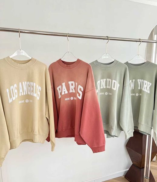 23ss women designer hoodies cotton sweatshirts new anines printing washed loose sweater classic soft pullover loose hoodie jumper fashion p, Black
23ss women designer hoodies cotton sweatshirts new anines printing washed loose sweater classic soft pullover loose hoodie jumper fashion p, Black