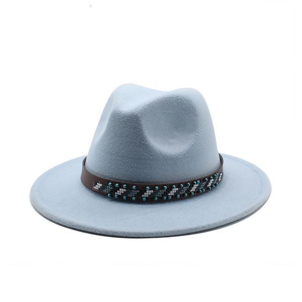 wide brim hats bucket fashion multicolor fedora hat jazz for women and men fedoras cap simple solid color wide brim hat 230801, Blue;gray
wide brim hats bucket fashion multicolor fedora hat jazz for women and men fedoras cap simple solid color wide brim hat 230801, Blue;gray