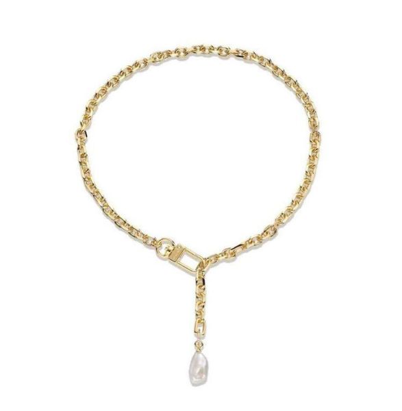 french necklace for women pearl chain luxury jewelry stainless steel temperament simple retro gift whole designer accessorie c5876984, Silver
french necklace for women pearl chain luxury jewelry stainless steel temperament simple retro gift whole designer accessorie c5876984, Silver