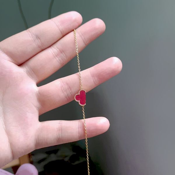 jewelry designer single sided 4 leaf clover bracelet for women stainless steel plated gold womens bracelet inlaid shell flower bracelet ing, Black 
jewelry designer single sided 4 leaf clover bracelet for women stainless steel plated gold womens bracelet inlaid shell flower bracelet ing, Black