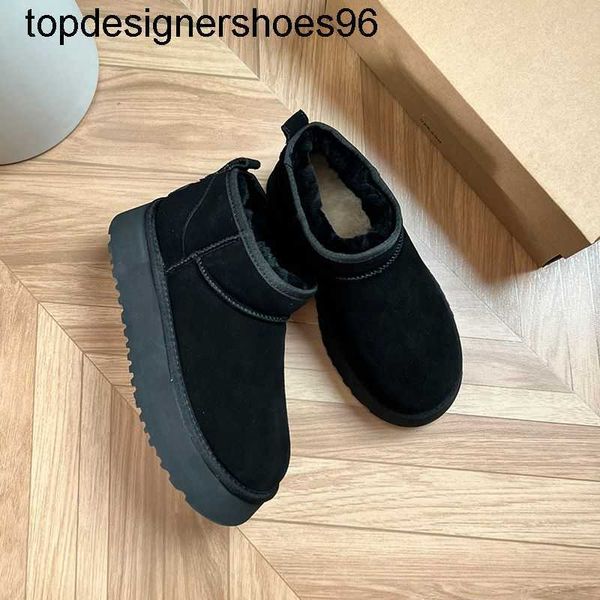 women winter ultra mini boot designer australian platform boots 2023 men real leather warm ankle fur booties luxurious shoe boots, Black
women winter ultra mini boot designer australian platform boots 2023 men real leather warm ankle fur booties luxurious shoe boots, Black